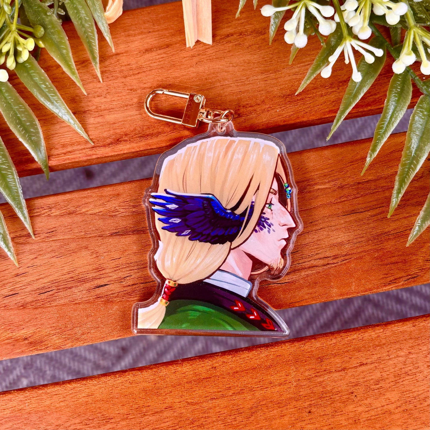 Acrylic DSMP Headshot Keychains | Tommy Tubbo Ranboo Technoblade Philza Dream