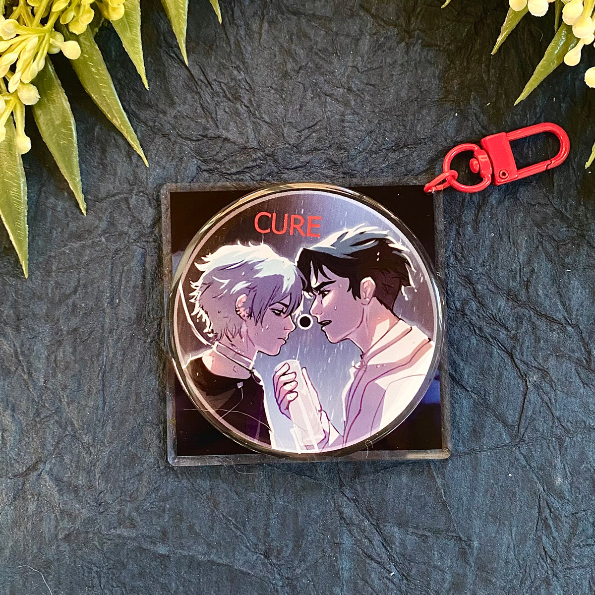 Alien Stage Disks - Spinning Keychains Cure