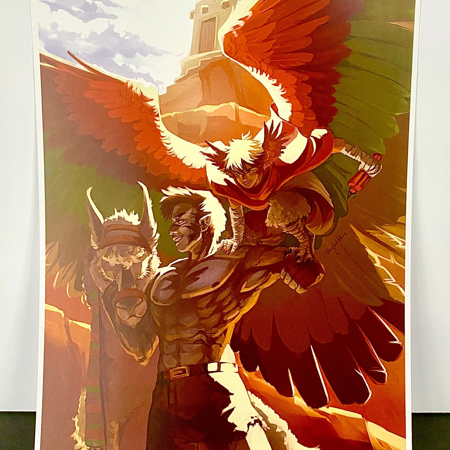 Desert Duo - Art Print