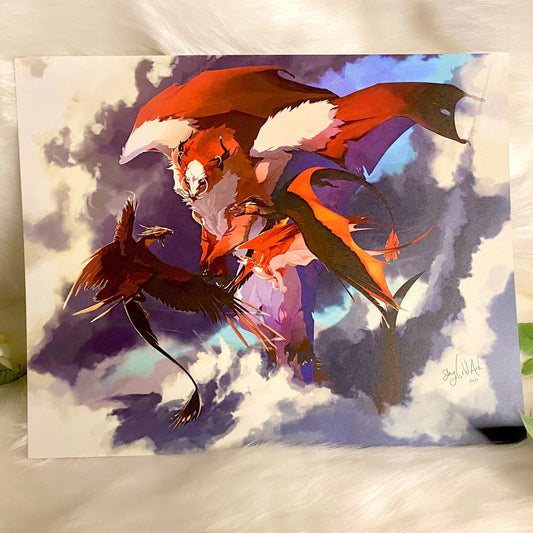 Dragon Family - Art Print