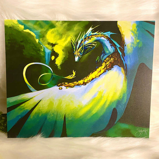 Green Dragon - Art Print