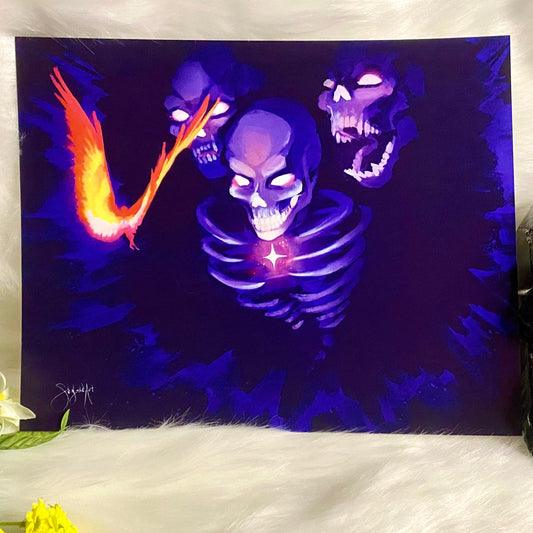 Wither Fire - Art Print