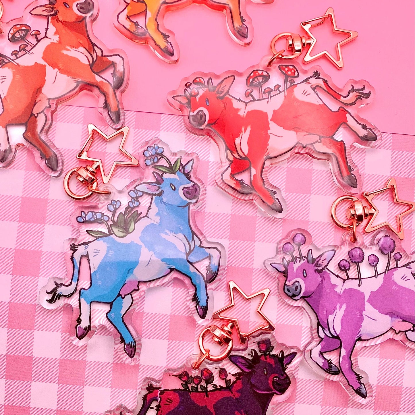 Moobloom - Keychain
