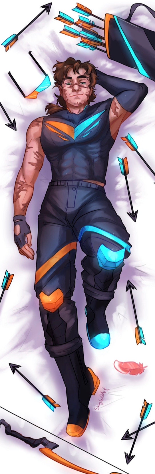 Cuteguy Hotguy - Dakimakura Keychain