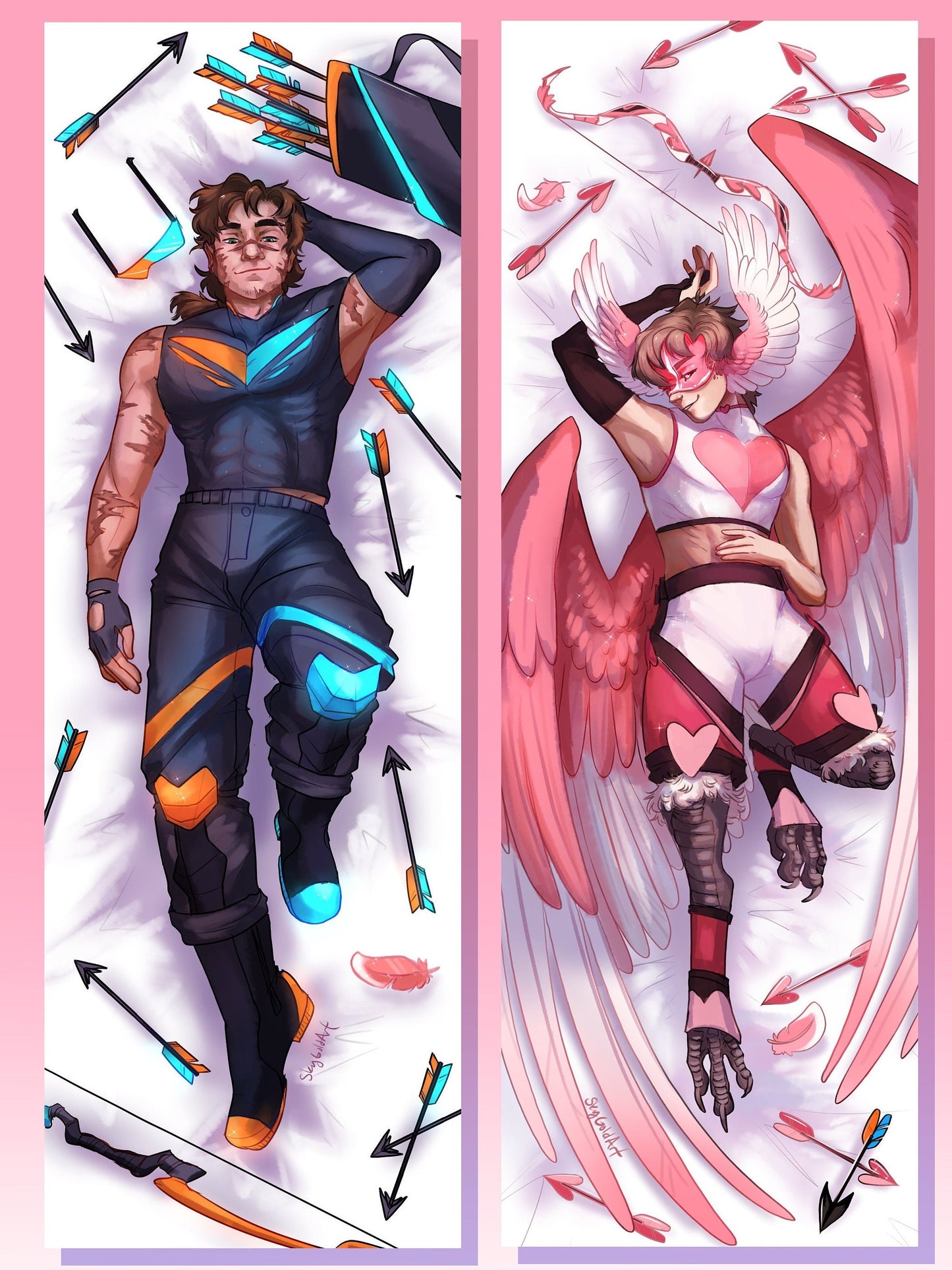 Cuteguy Hotguy - Dakimakura Keychain