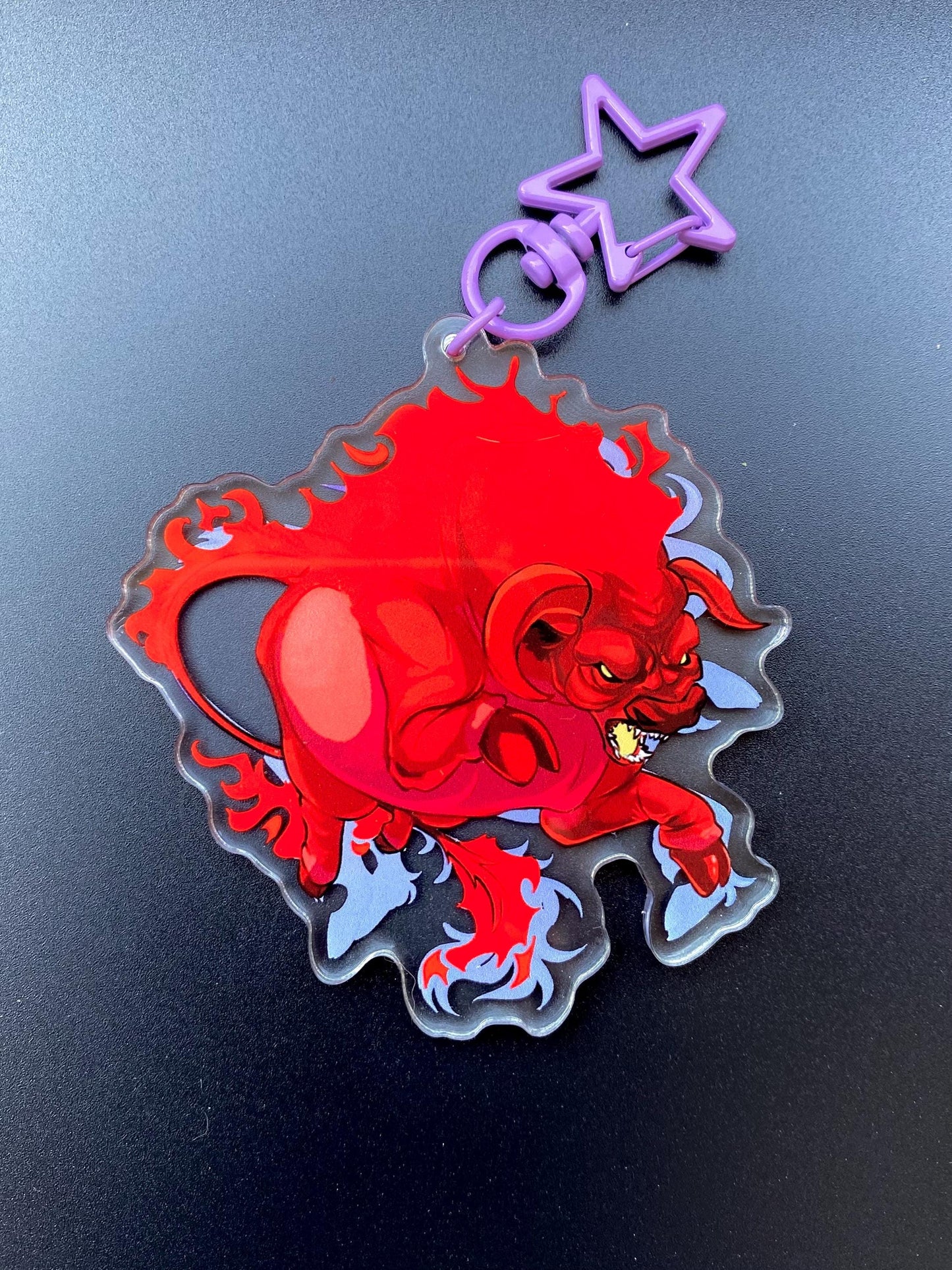 Last Unicorn and Red Bull - Keychain