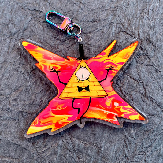 Bill Apocalypse -  Gold Foil Keychain