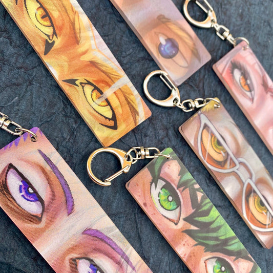 MHA Pairs -  Lenticular Keychains