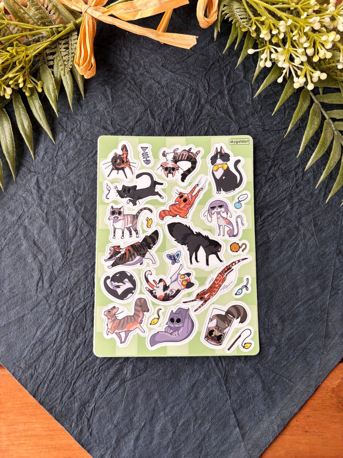 Animal Vinyl Sticker Sheets
