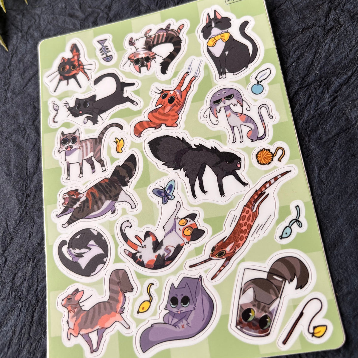 Animal Vinyl Sticker Sheets