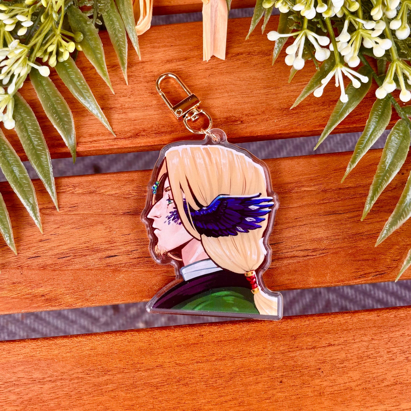 Acrylic DSMP Headshot Keychains | Tommy Tubbo Ranboo Technoblade Philza Dream