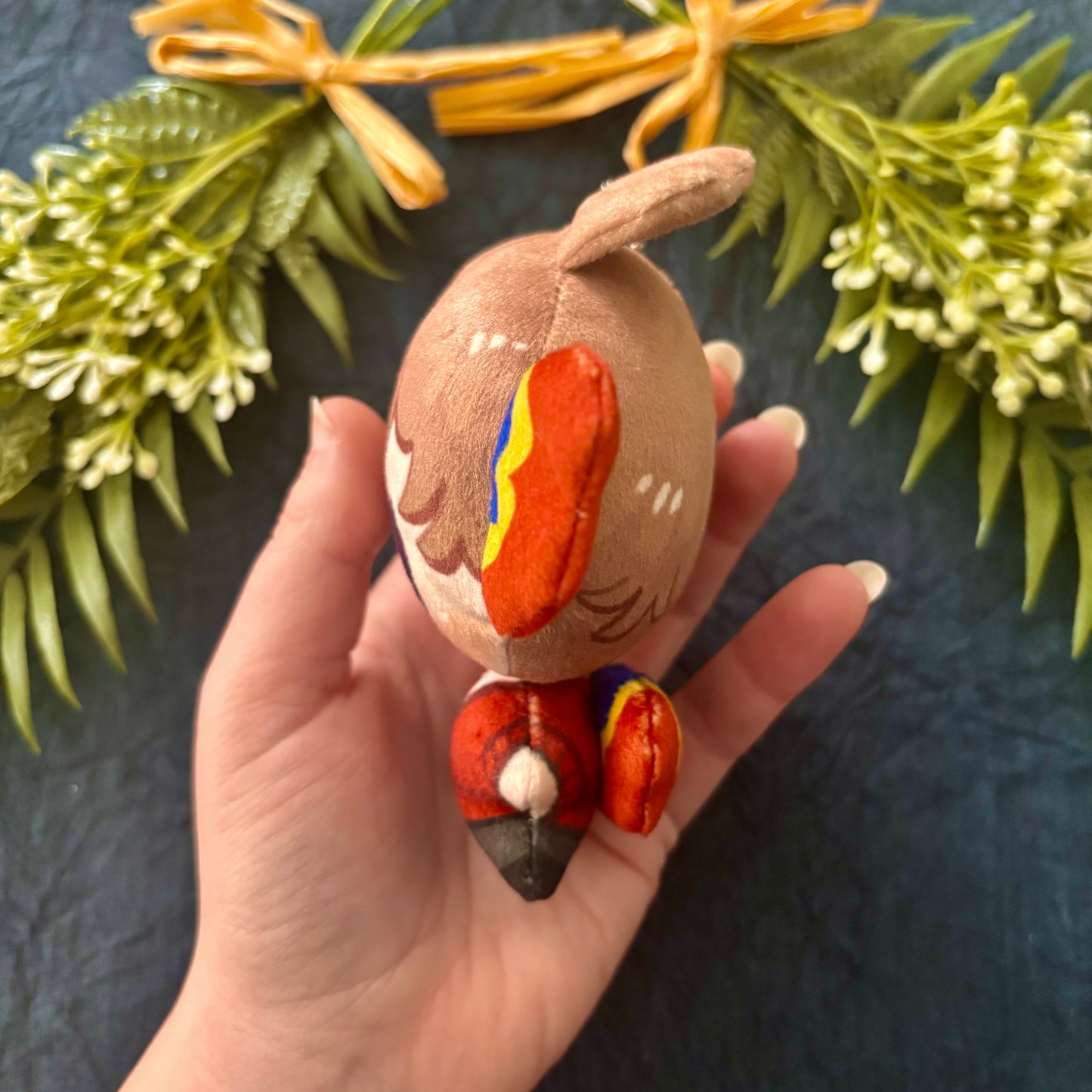 Little Parrot Guy Plush Keychain