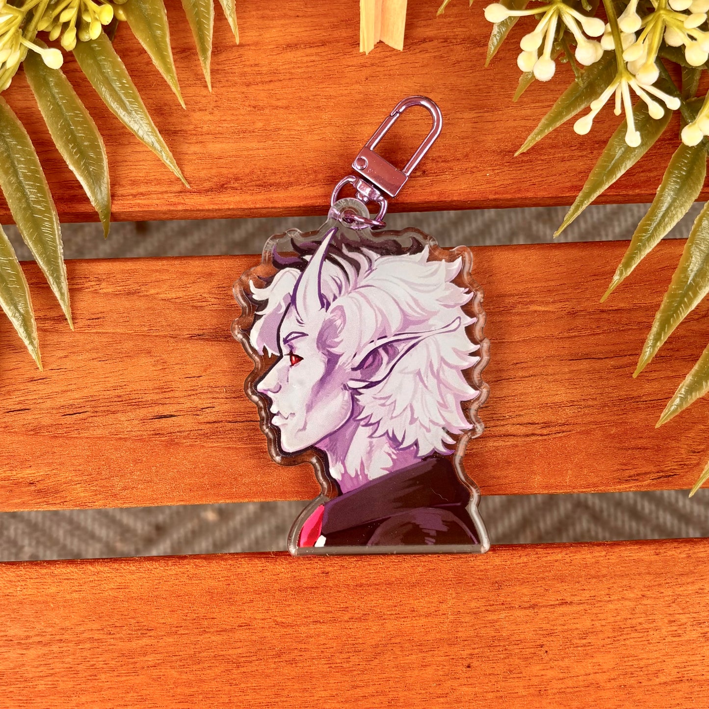 Acrylic DSMP Headshot Keychains | Tommy Tubbo Ranboo Technoblade Philza Dream