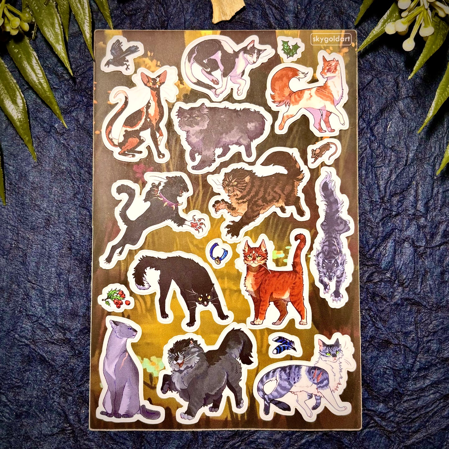 Battle cats sticker sheet