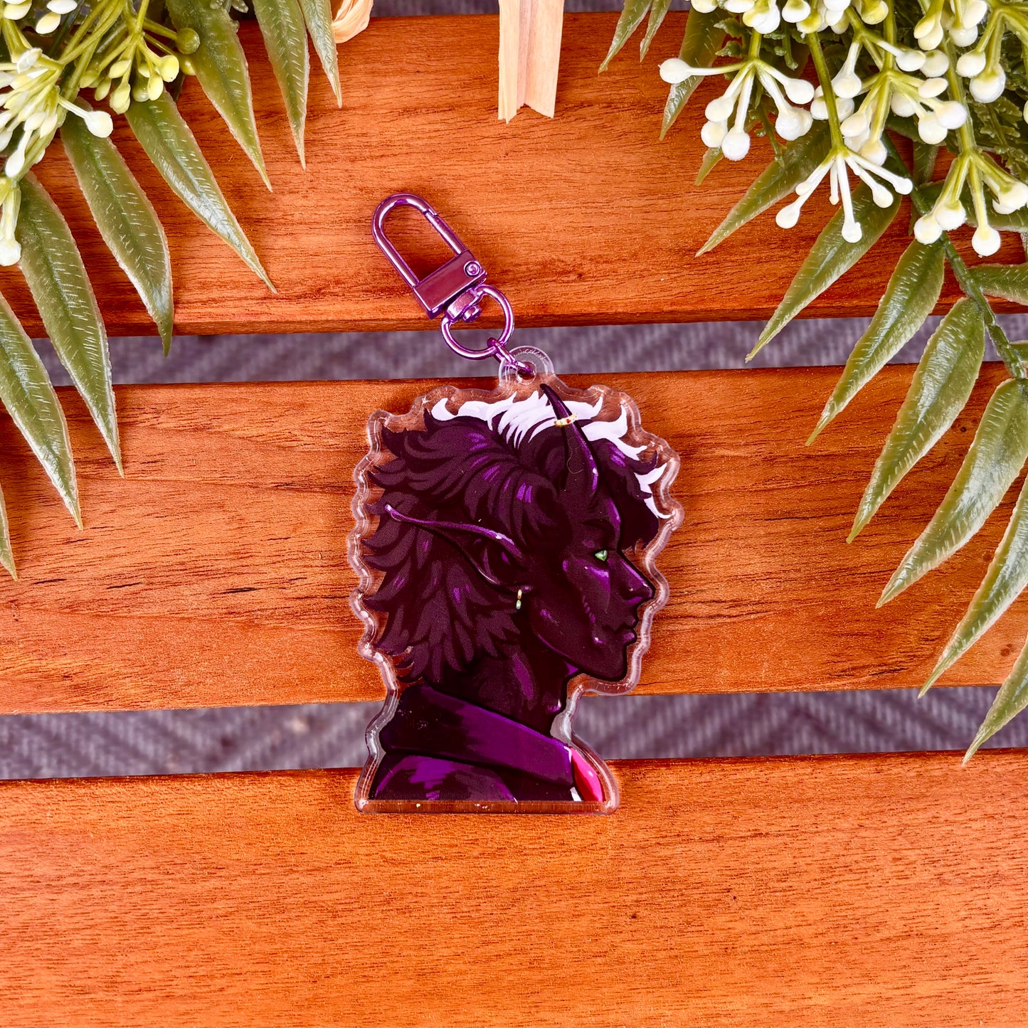 Acrylic DSMP Headshot Keychains | Tommy Tubbo Ranboo Technoblade Philza Dream