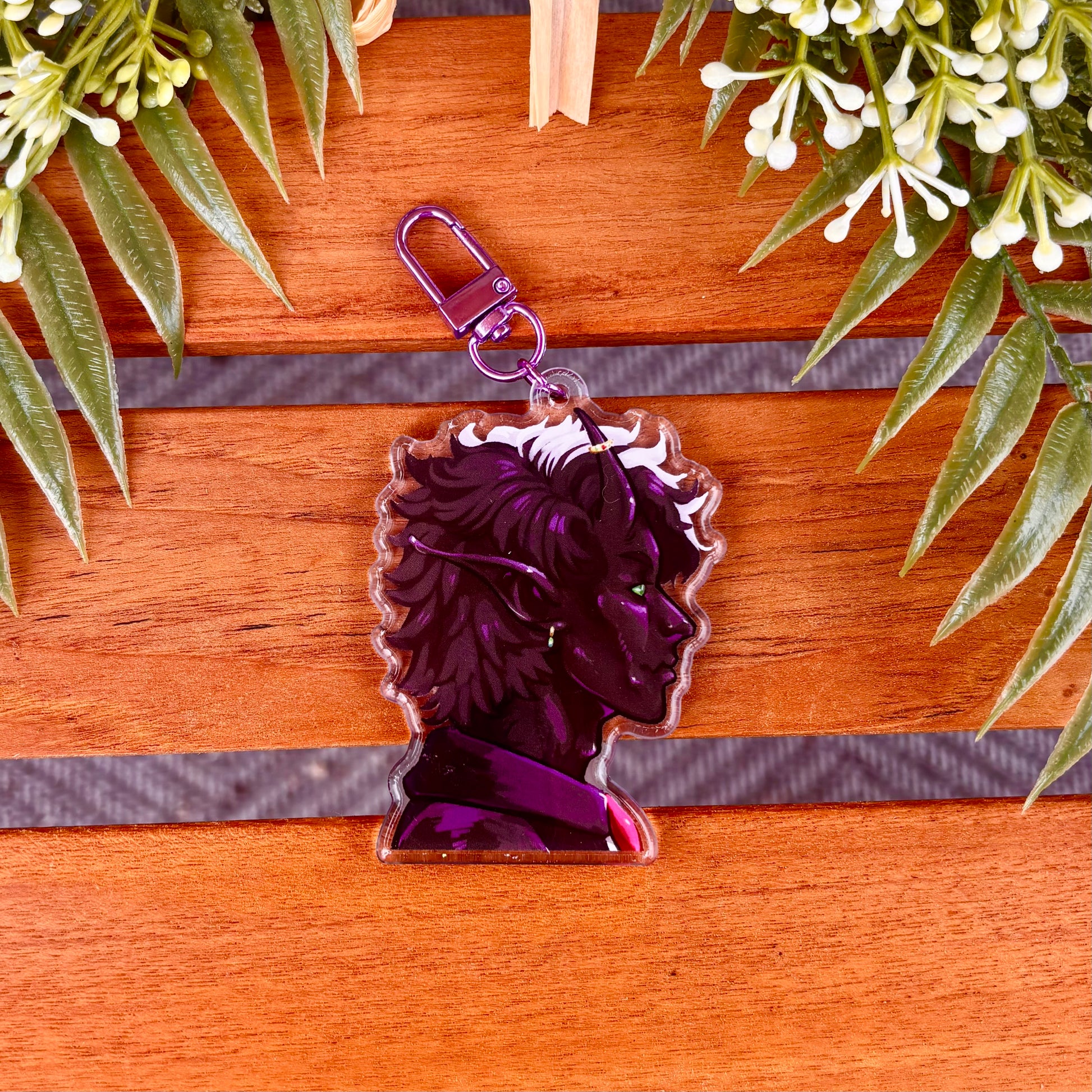 Acrylic DSMP Headshot Keychains | Tommy Tubbo Ranboo Technoblade Philza Dream
