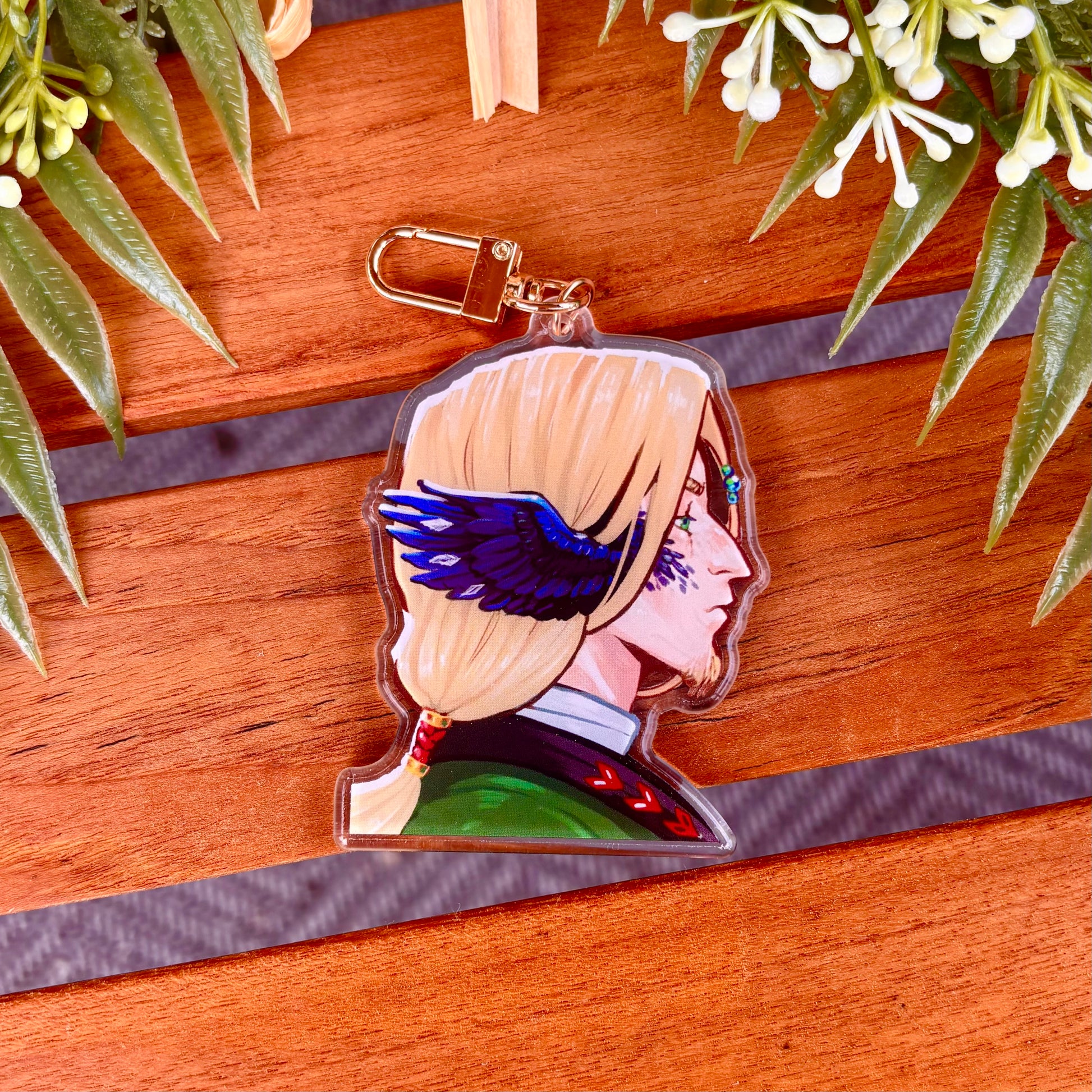 Acrylic DSMP Headshot Keychains | Tommy Tubbo Ranboo Technoblade Philza Dream