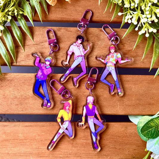 Kpop Demon Boys | Acrylic Keychains