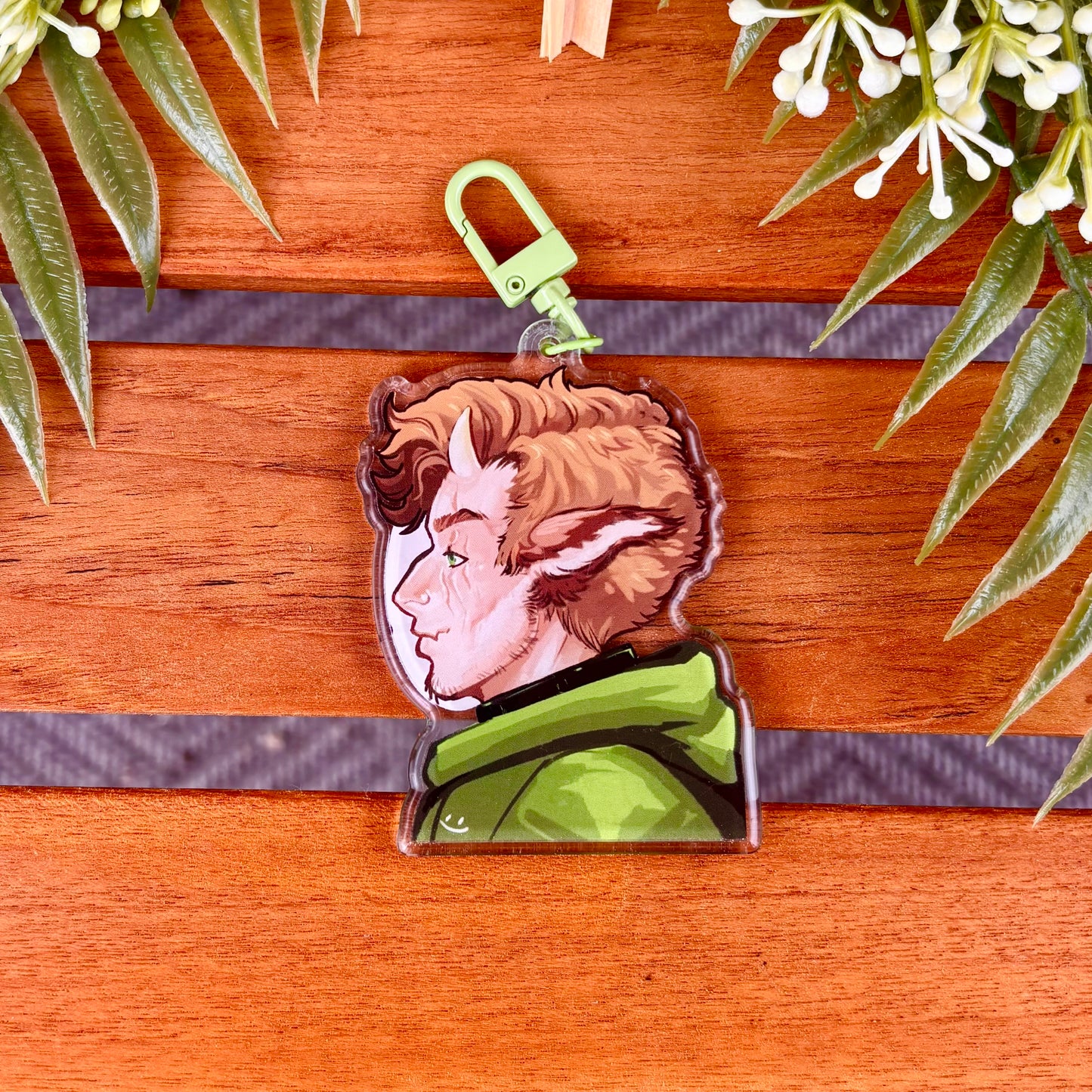 Acrylic DSMP Headshot Keychains | Tommy Tubbo Ranboo Technoblade Philza Dream
