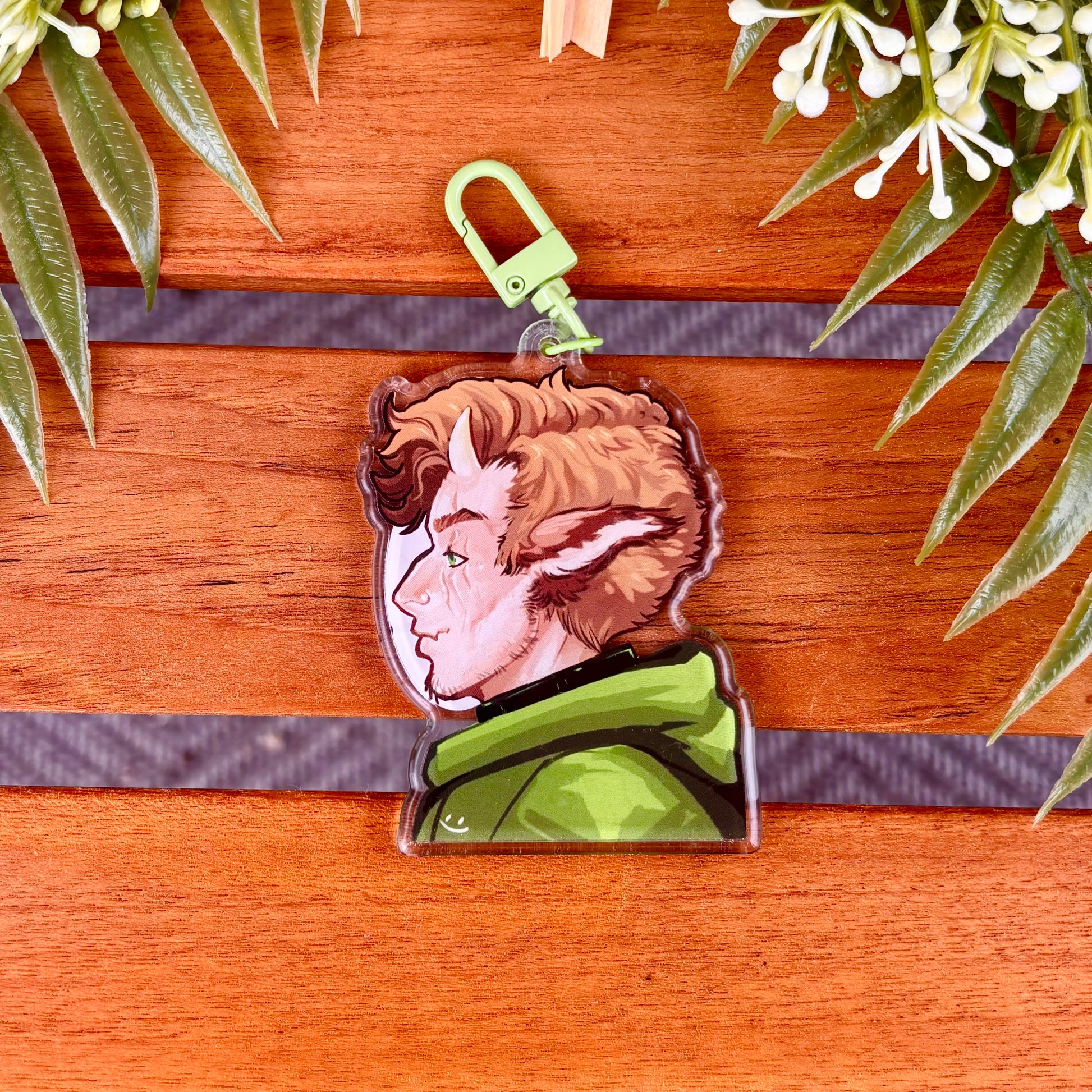 Acrylic DSMP Headshot Keychains | Tommy Tubbo Ranboo Technoblade Philza Dream