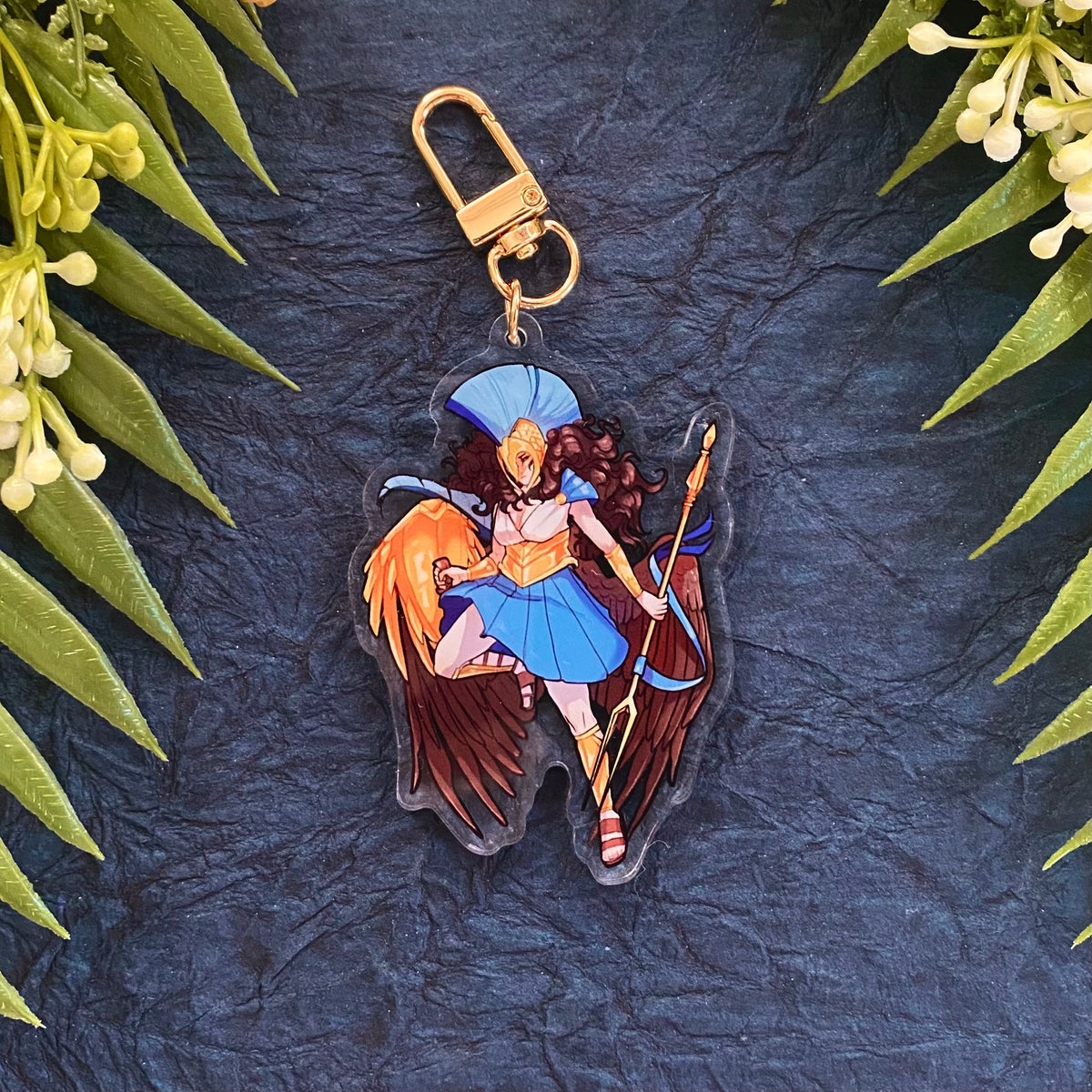 Epic - Keychain - Odysseus | Athena | Penelope | Circe | Hermes | Posideon | Calypso | Aeolus Athena