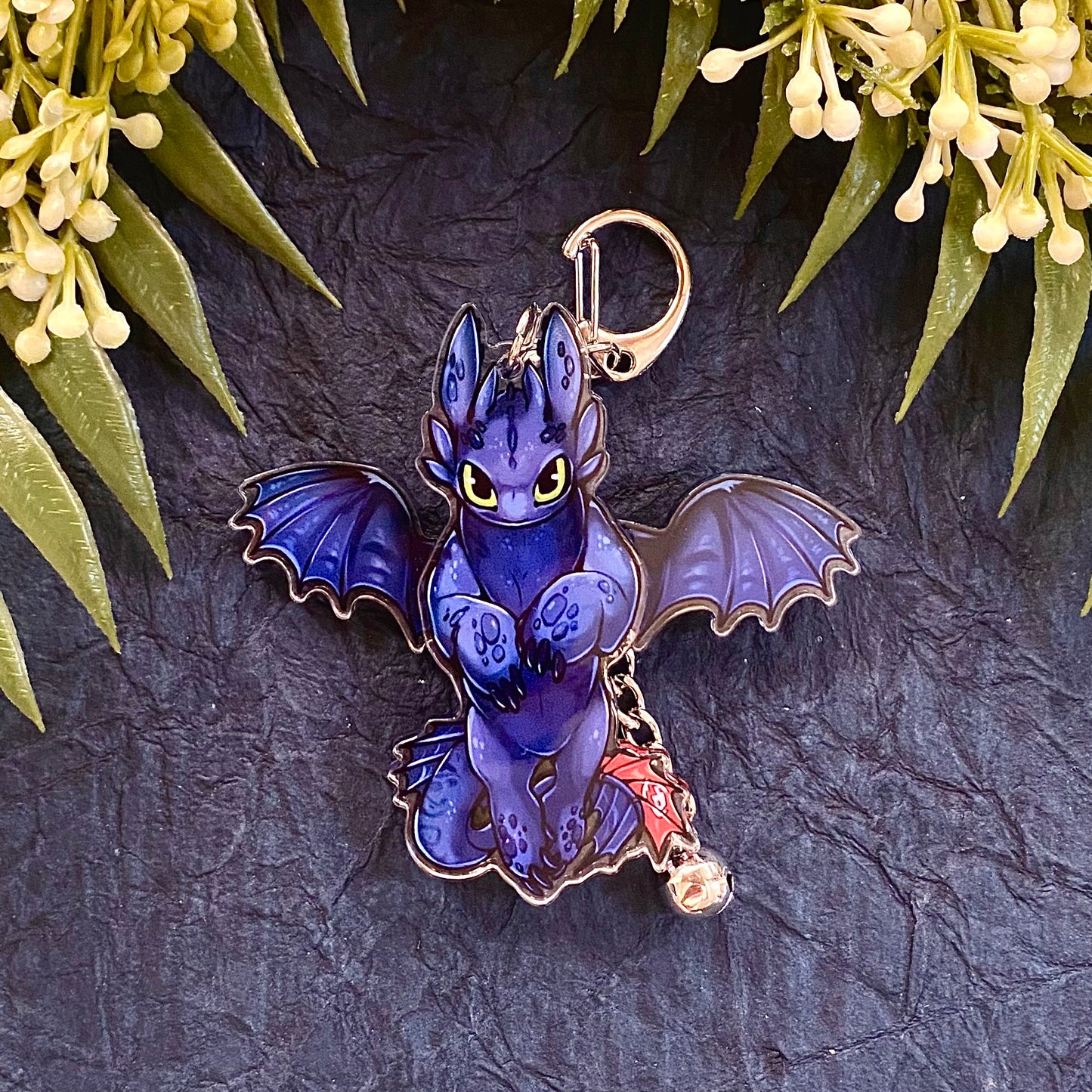 Grain | Angel Devil | Hawks | Vash | Philza - Flapping Acrylic Keychains Toothless