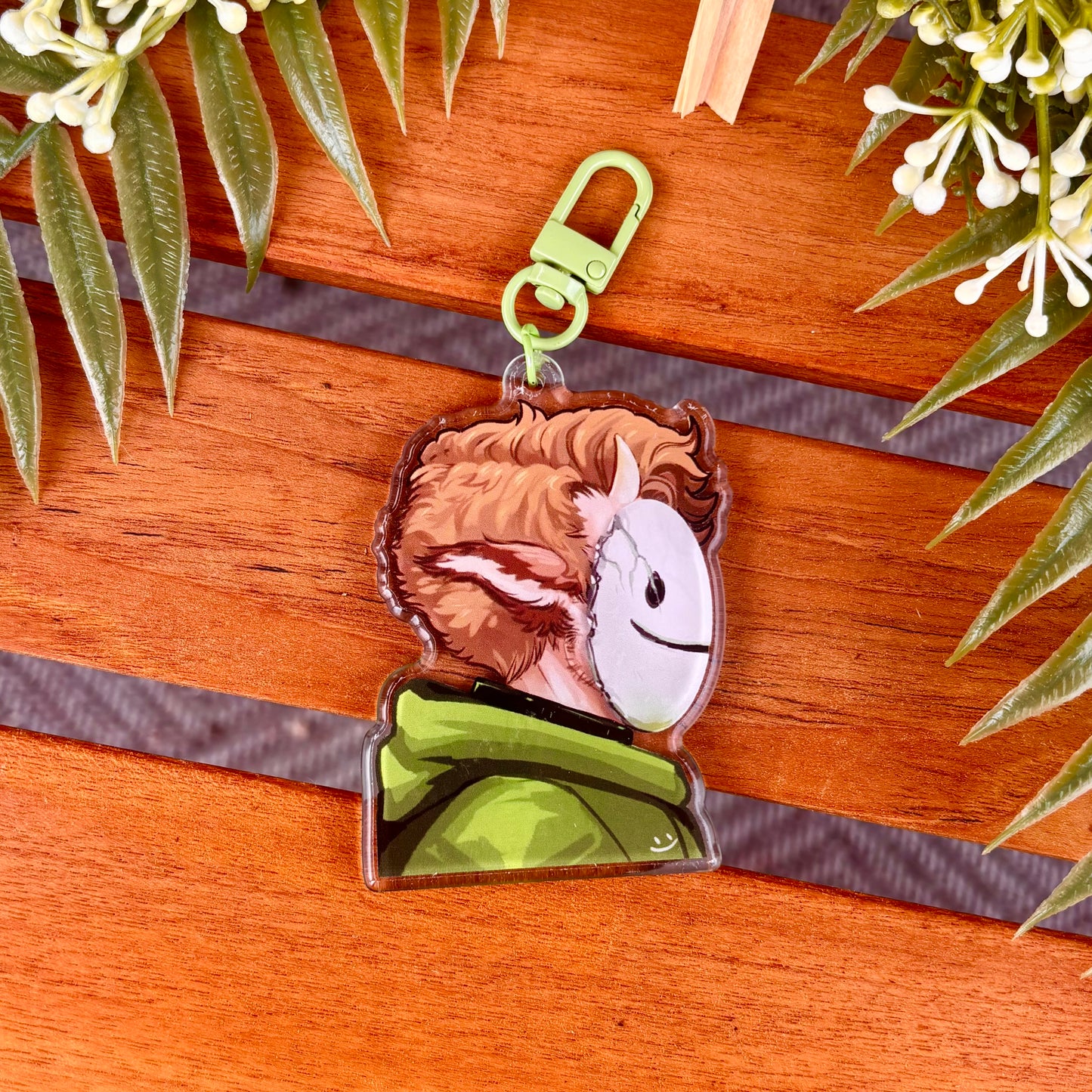 Acrylic DSMP Headshot Keychains | Tommy Tubbo Ranboo Technoblade Philza Dream