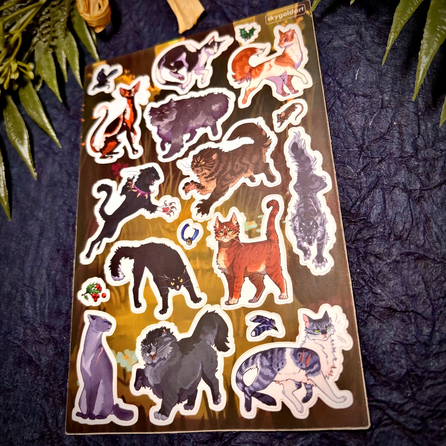 Battle cats sticker sheet