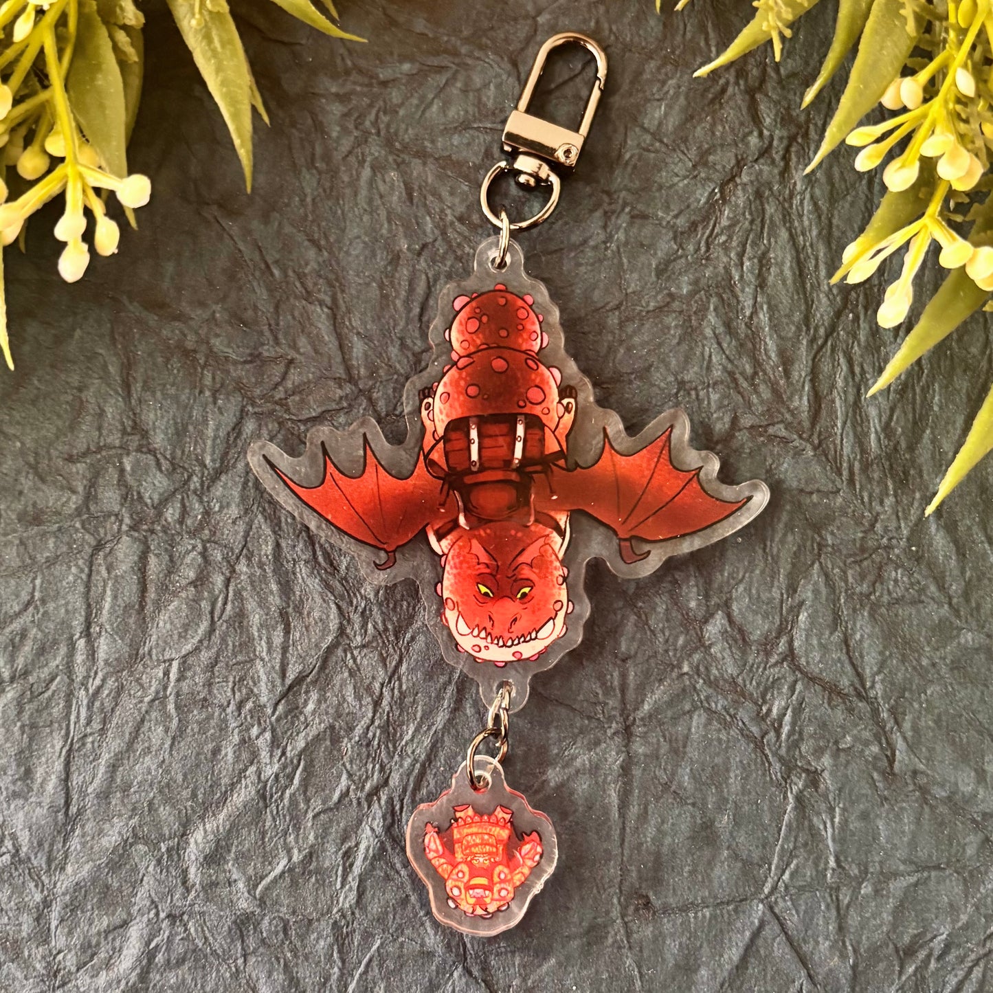 Dragon Training - Toothless, Stormfly, Hookfang, Meatlug, Barf and Belch, Cloudjumper- Keychain