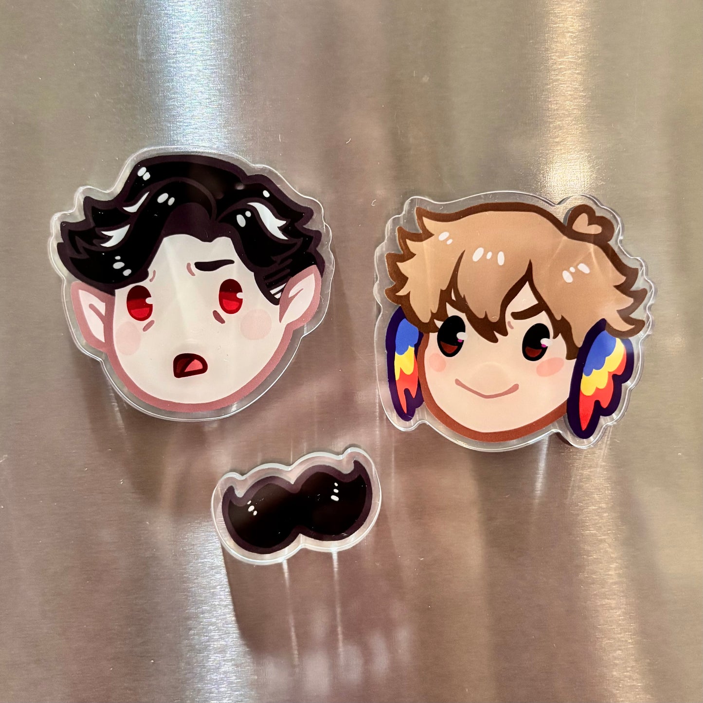 Mumbo AFK Magnet Set