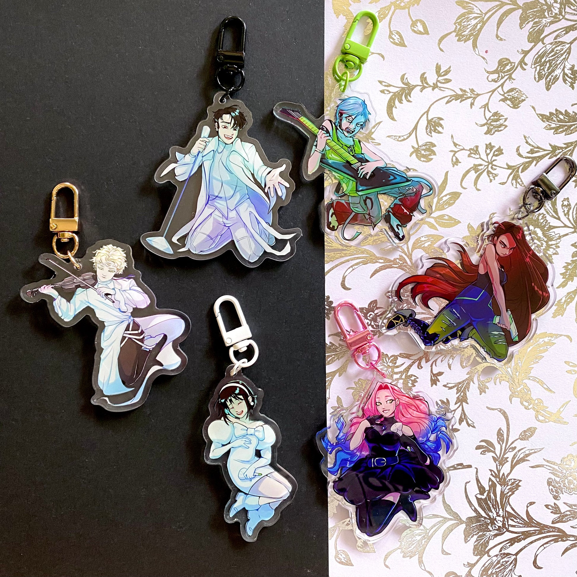 Alien Stage - Keychains - Till | Ivan | Mizi | Sua | Luka | Hyuna