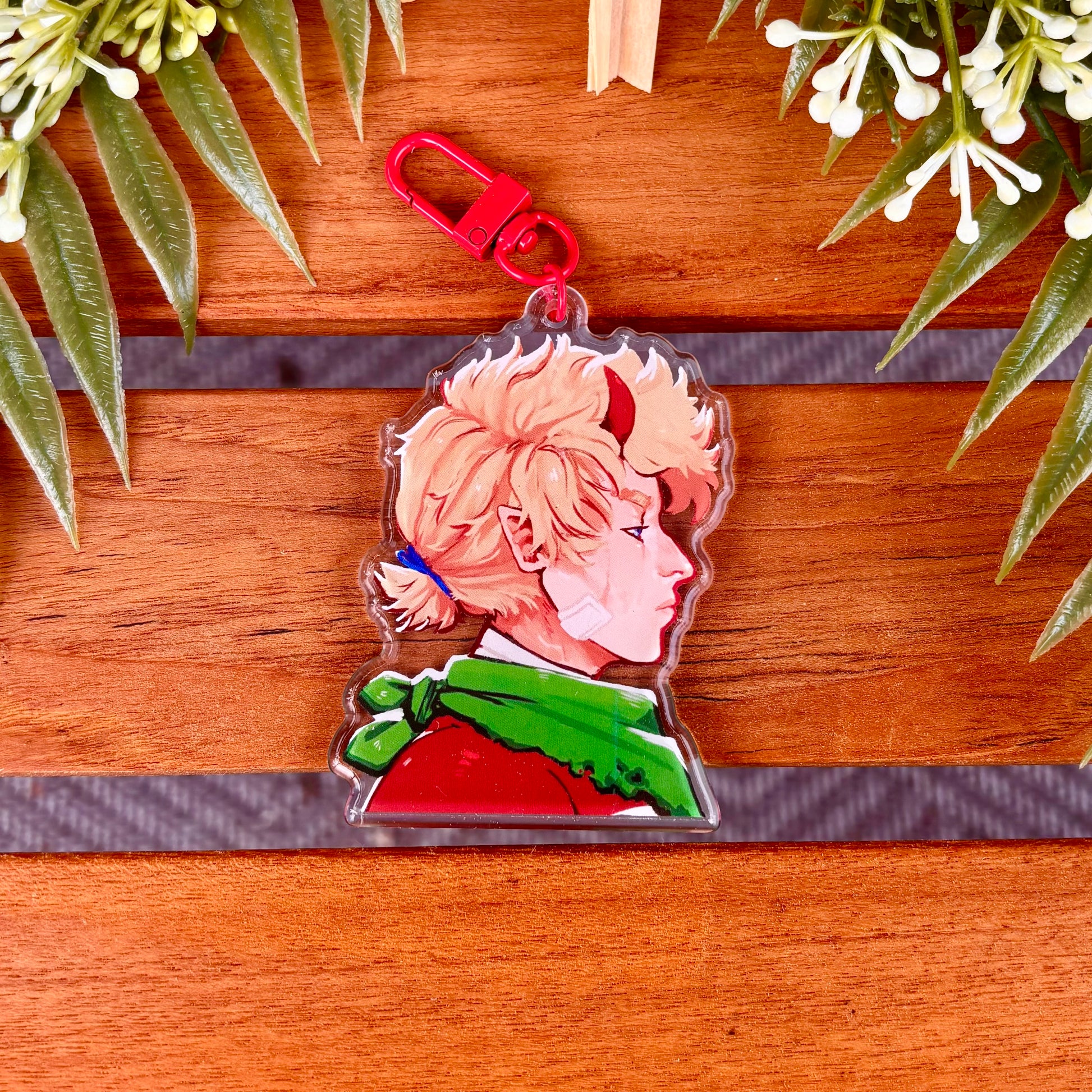 Acrylic DSMP Headshot Keychains | Tommy Tubbo Ranboo Technoblade Philza Dream