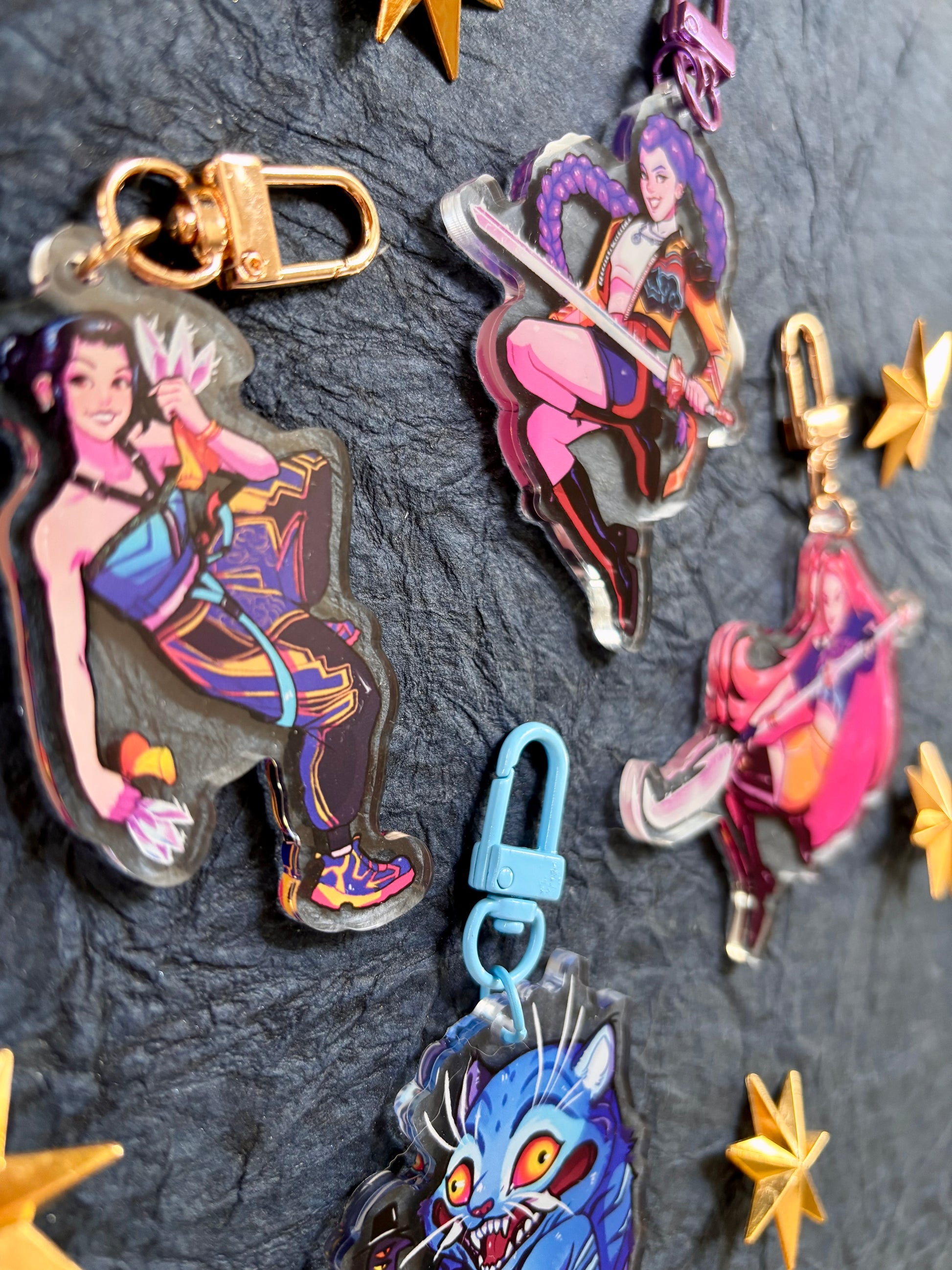 Kpop Hunter Girls Tiger | Acrylic Keychains