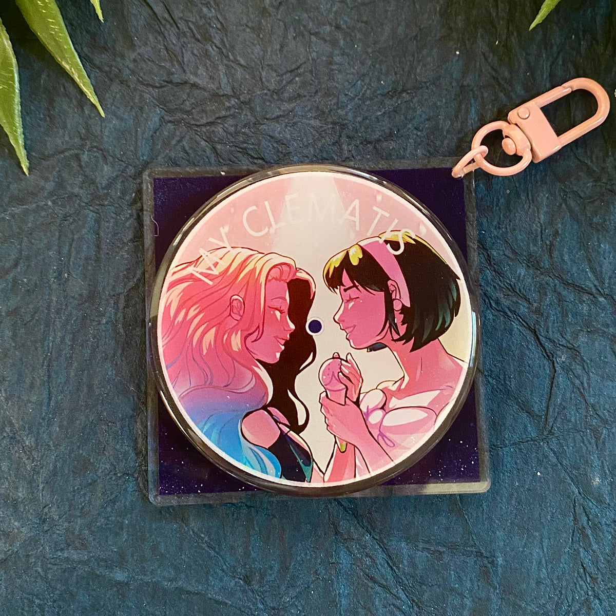 Alien Stage Disks - Spinning Keychains My Clematis