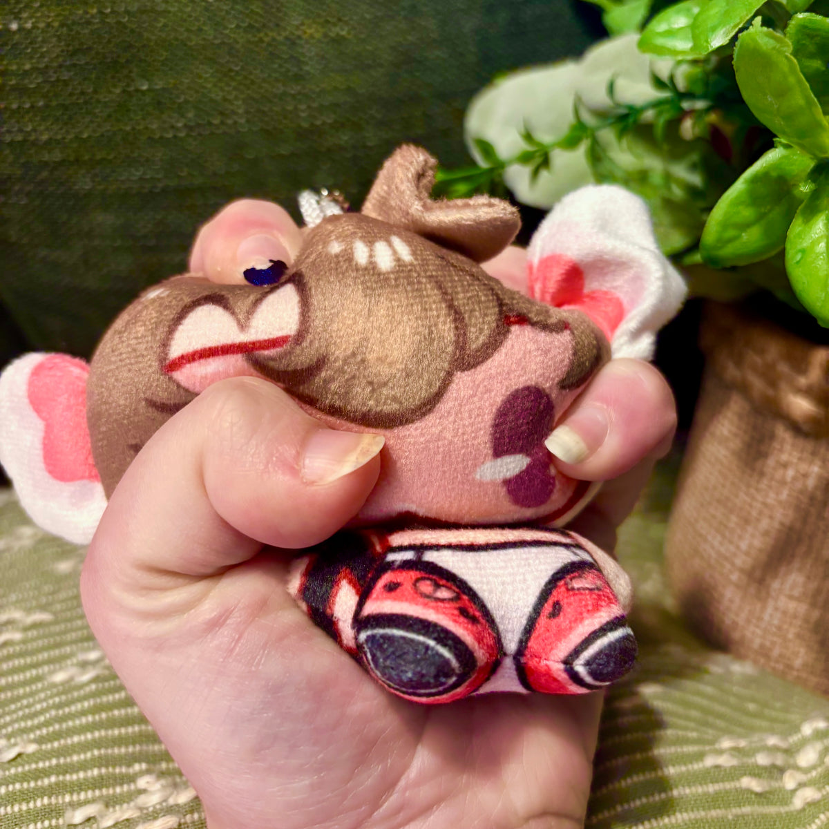 cUTe gUy Plush Keychain