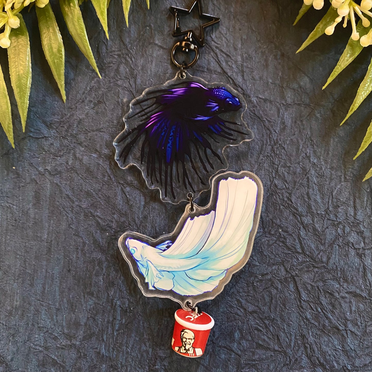 Chicken Bucket Fish - Keychain