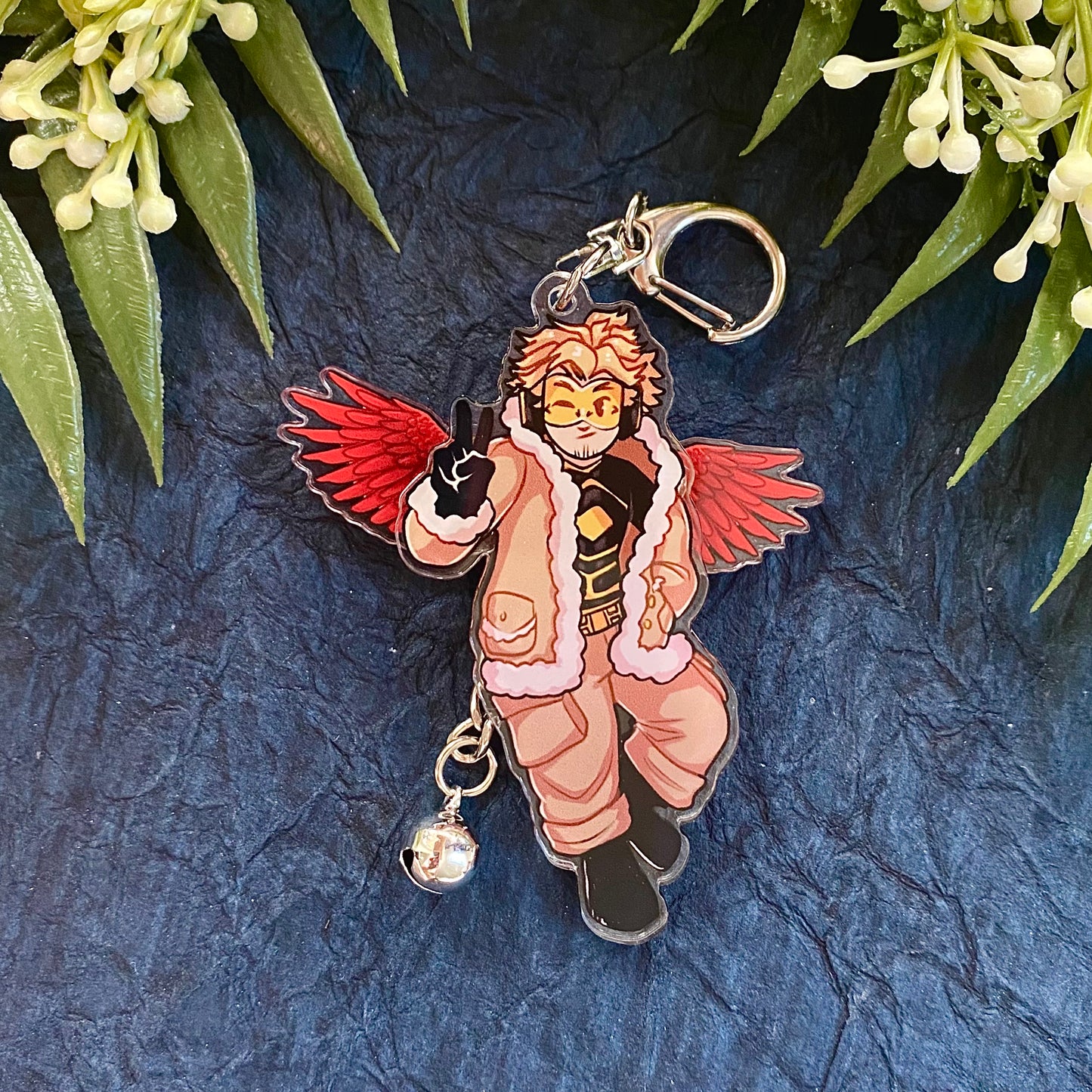 Grain | Angel Devil | Hawks | Vash | Philza - Flapping Acrylic Keychains Hawks
