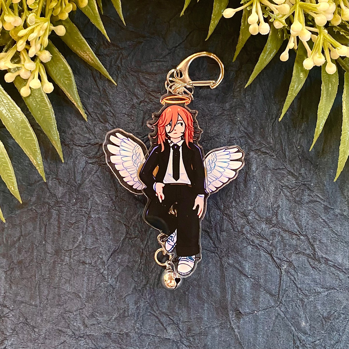 Grain | Angel Devil | Hawks | Vash | Philza - Flapping Acrylic Keychains Angel