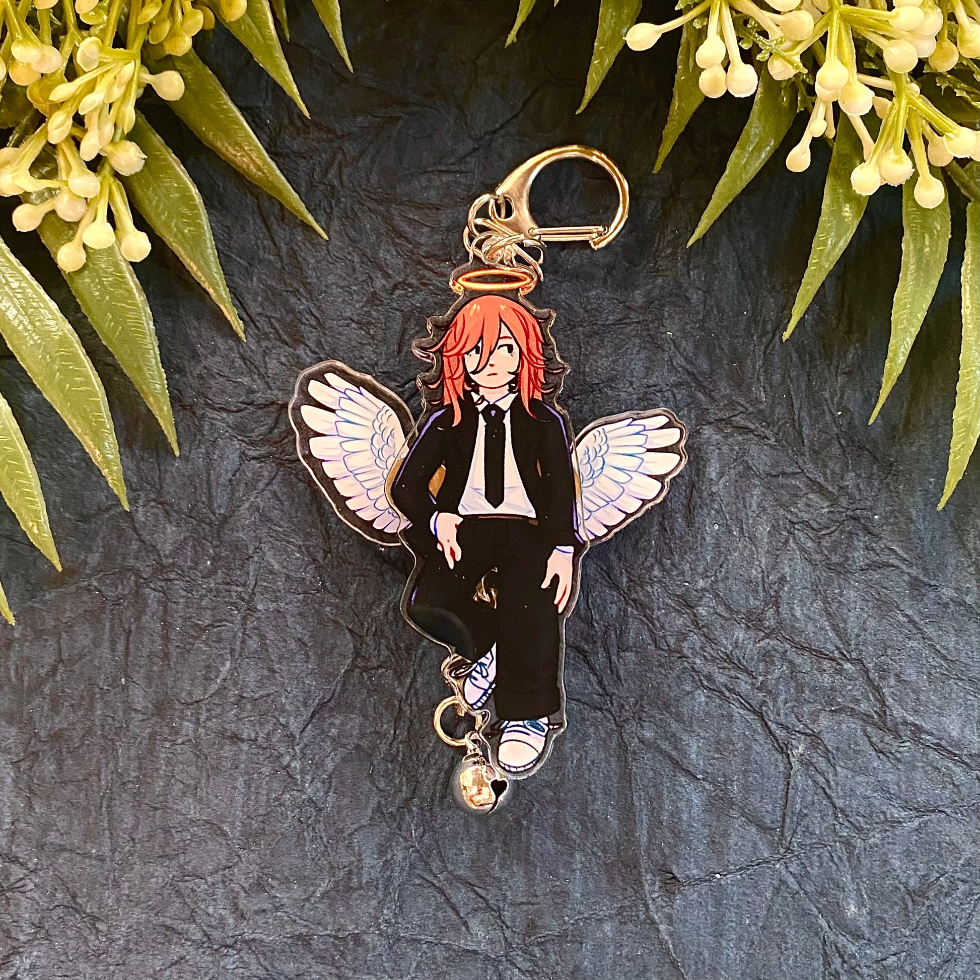 Grain | Angel Devil | Hawks | Vash | Philza - Flapping Acrylic Keychains Angel