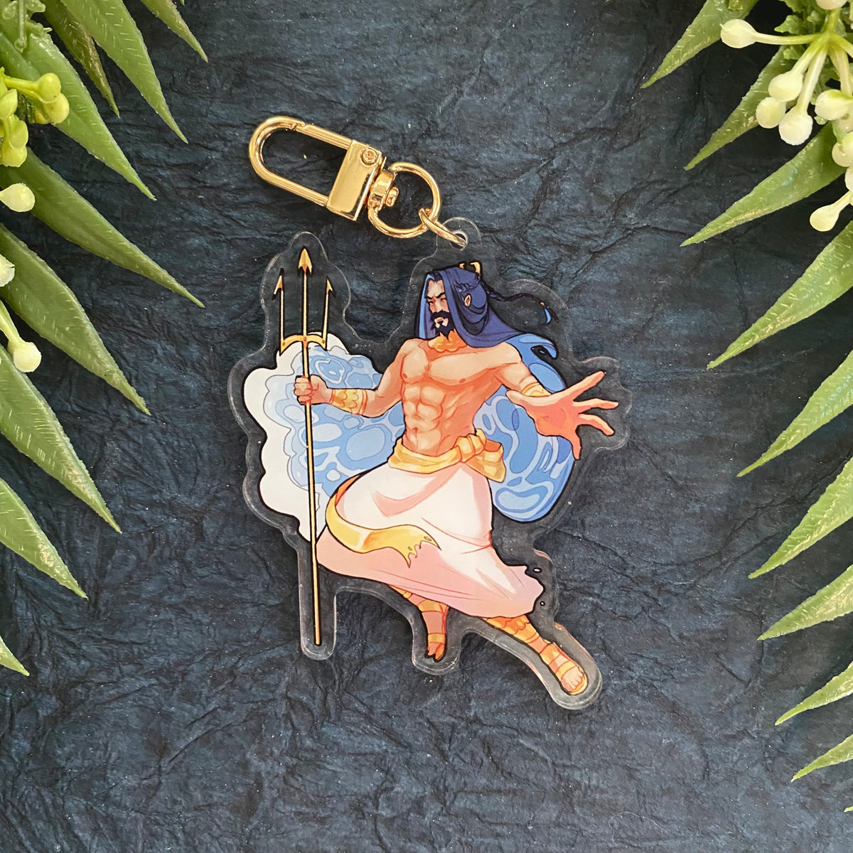 Epic - Keychain - Odysseus | Athena | Penelope | Circe | Hermes | Posideon | Calypso | Aeolus Posideon