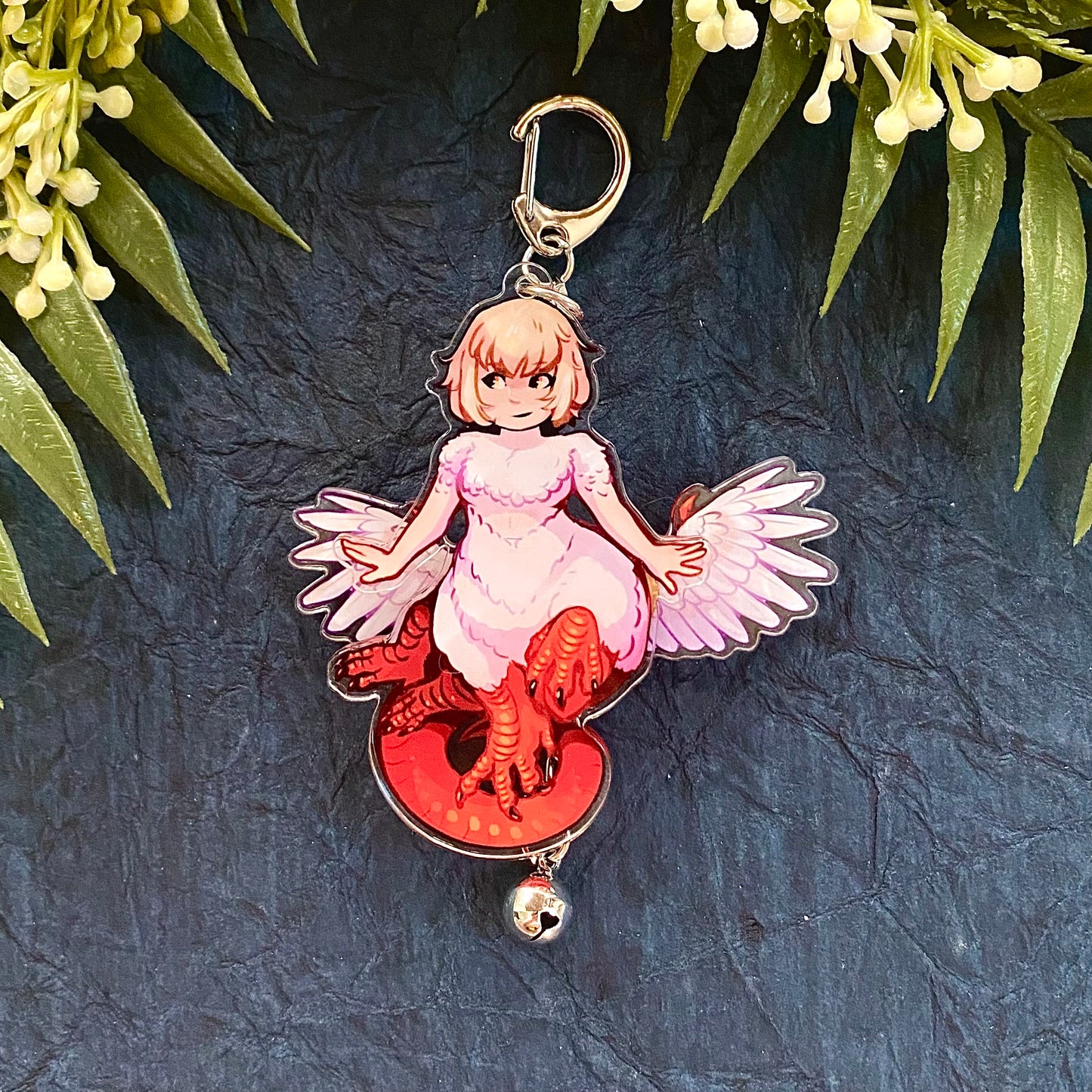 Grain | Angel Devil | Hawks | Vash | Philza - Flapping Acrylic Keychains Falin