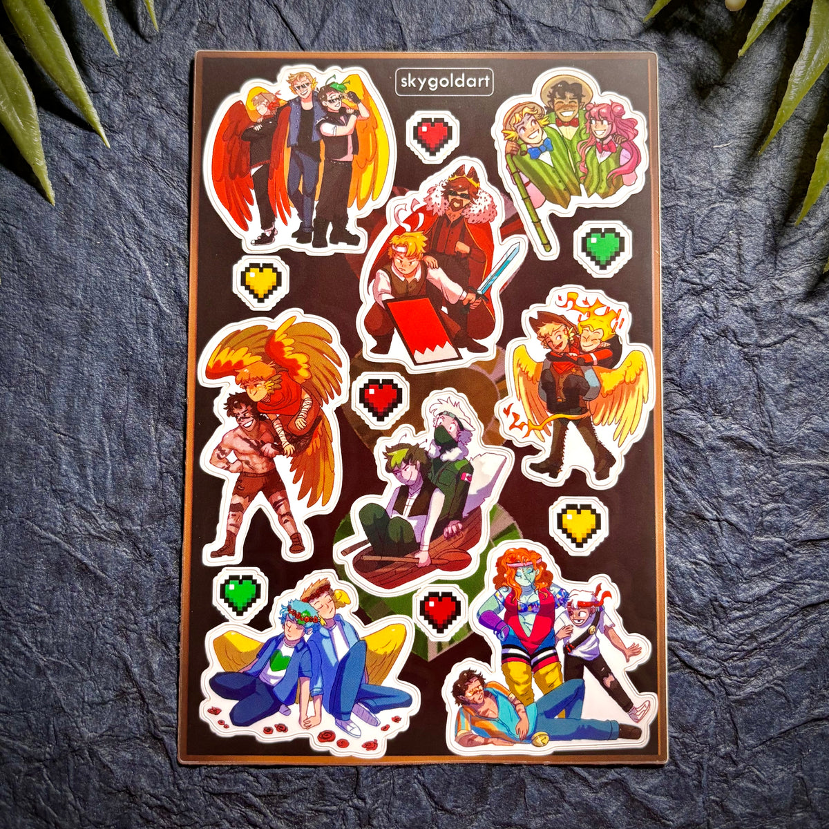Life Series Teams 4x6 Vinyl Sticker Sheet