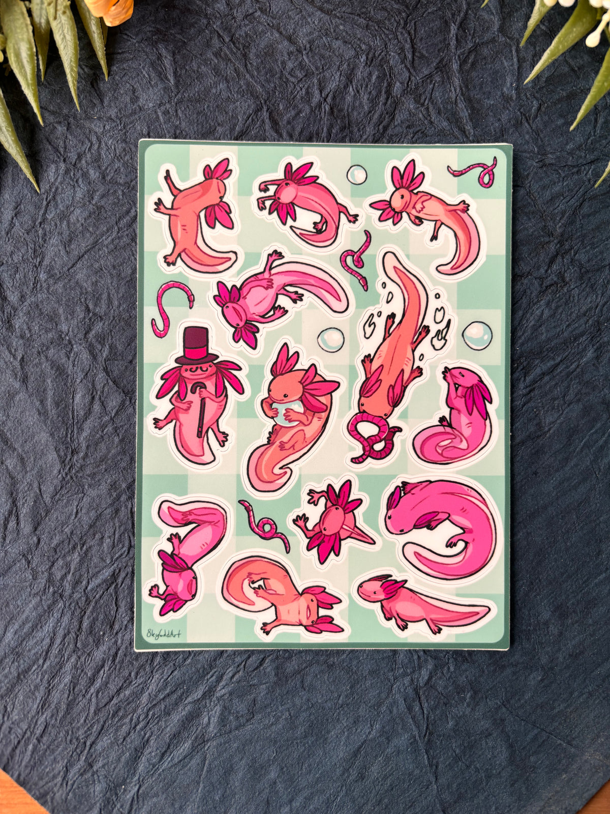 Animal Vinyl Sticker Sheets