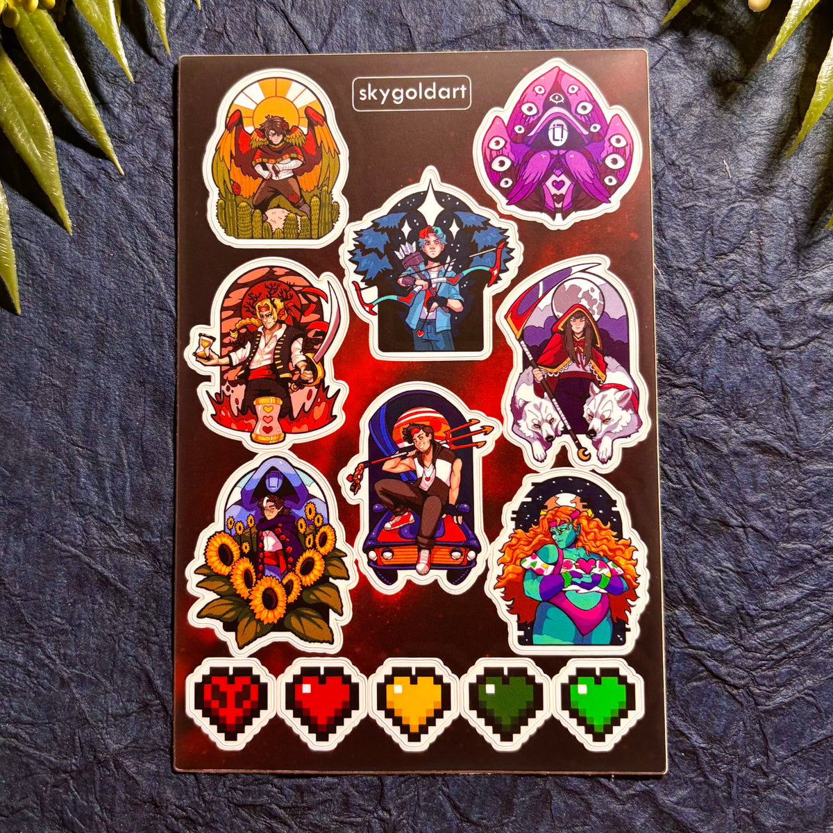 Celestial Winners - Life Series 4x6 Vinyl Sticker Sheet