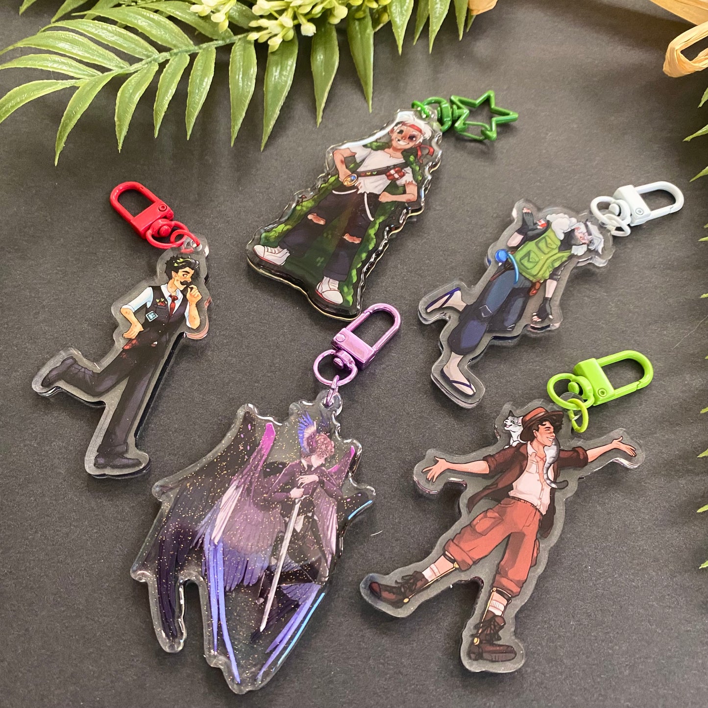 Hermits - Keychain - Grain | Scar | Mumbo | Etho| Bdubs