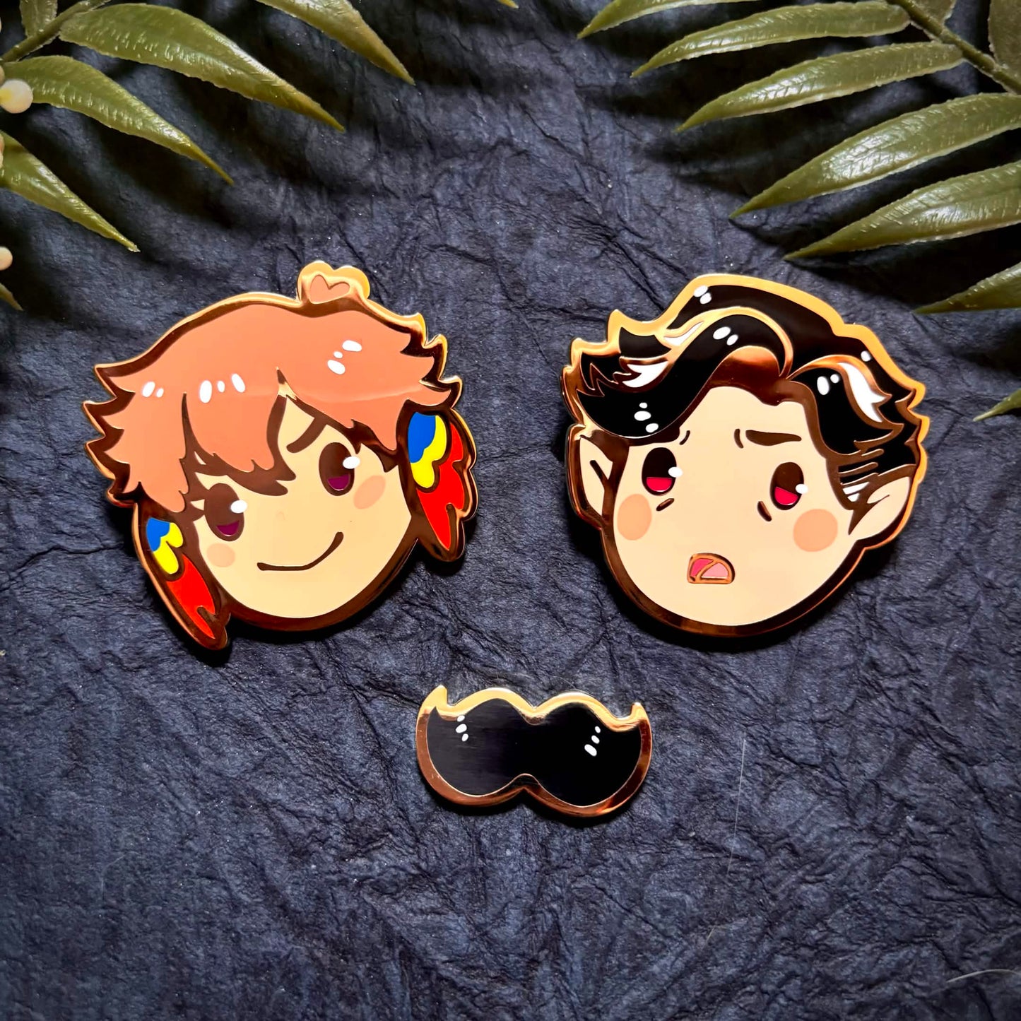 Mumbo AFK Magnet Enamel Pin Set