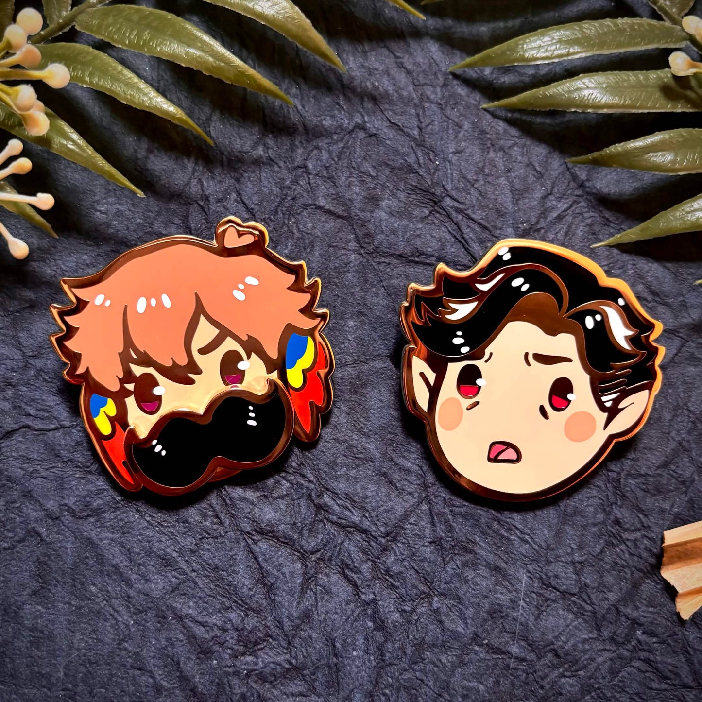 Mumbo AFK Magnet Enamel Pin Set