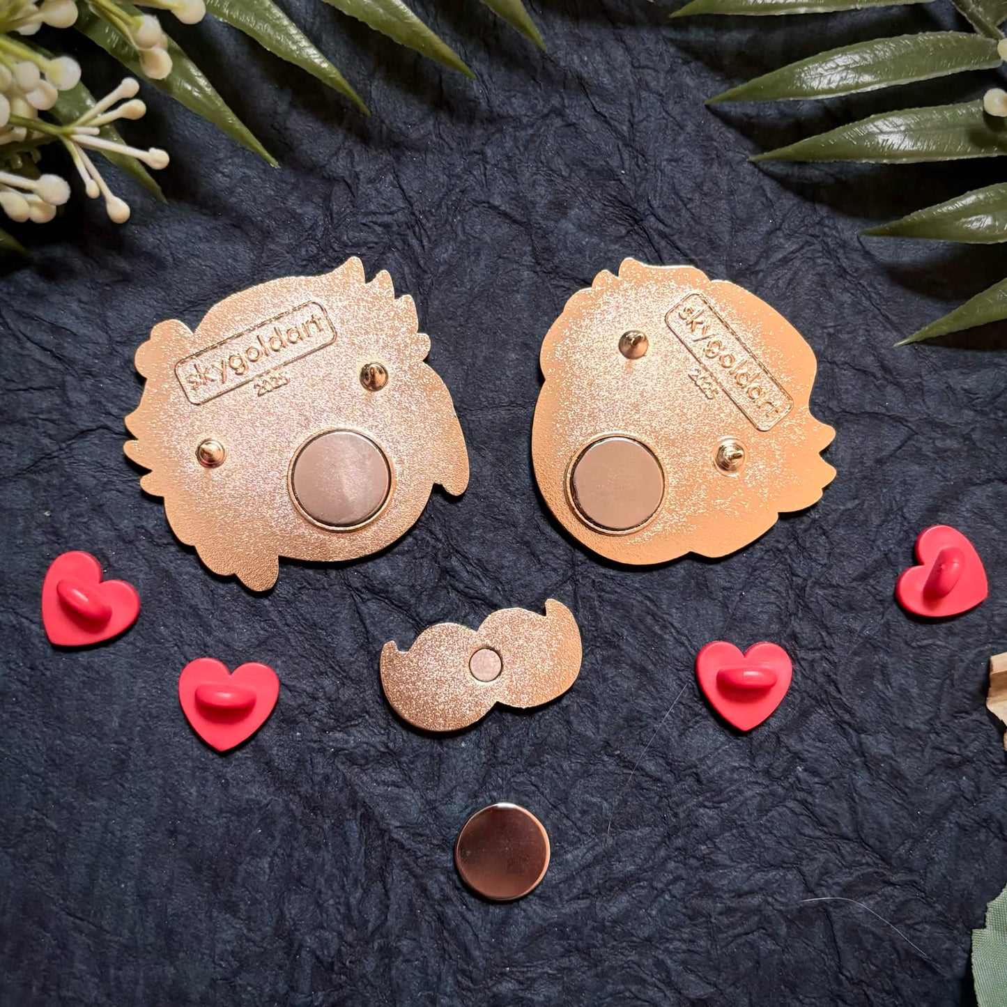 Mumbo AFK Magnet Enamel Pin Set