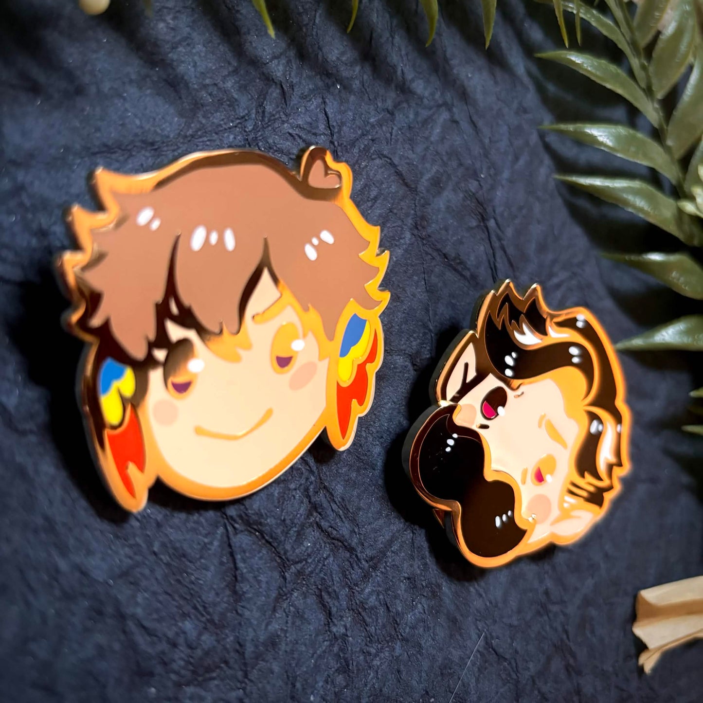 Mumbo AFK Magnet Enamel Pin Set