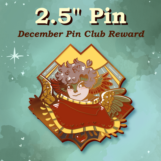 Pin Club Leftovers - December - 2.5"